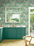 Graham & Brown Curious Canopy Day wallpaper sample (British brand)