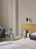 Graham & Brown Praline Rustic Weft wallpaper sample A4 (British brand)