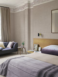 Graham & Brown Praline Rustic Weft wallpaper sample A4 (British brand)