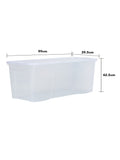 Wham Crystal 133L storage boxes 2 pack, imported from the UK