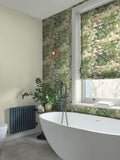 Graham & Brown wallpaper sample Green Folklore Tree, UK version