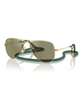 Ray-Ban RJ9506S yellow junior pilot sunglasses, UK version