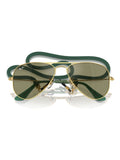 Ray-Ban RJ9506S yellow junior pilot sunglasses, UK version
