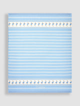 Next JoJo Maman Bébé Blue Personalised Peter Rabbit Knitted Baby Shawl 90 x 70cm- Buy online at McGrocer
