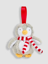 Next JoJo Maman Bébé Penguin Christmas Tree Decoration Grey 9.5 x 6.5cm- Buy online at McGrocer
