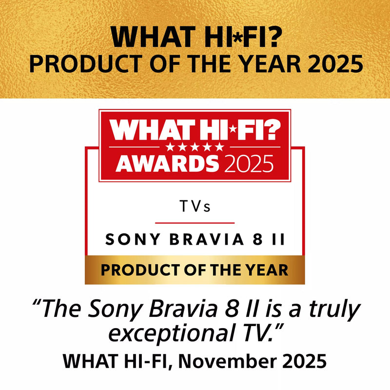 Sony Bravia 8 II 55 inch QD-OLED smart TV (British brand)