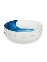 Next Rick Stein Set of 4 Blue Coves of Cornwall Pasta Bowls- Buy online at McGrocer
