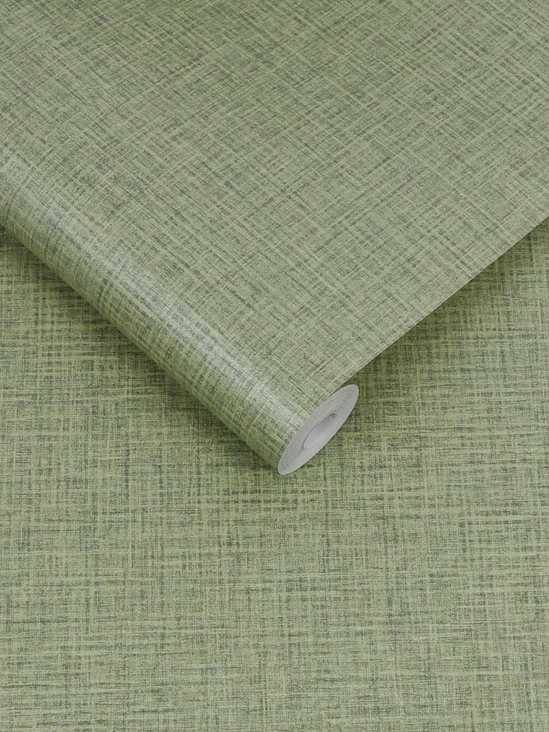 Graham & Brown Sanctuary Sage wallpaper sample, imported from the UK