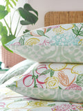 Taormina Floral Reversible Duvet Cover and Pillowcase Set - British product