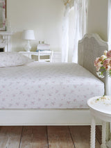 Shabby Chic Pink Rosabelle 200 Thread Count Deep Fitted Sheet