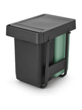 Brabantia Dark Grey Sort And Go built-in bin 2x15L - British product