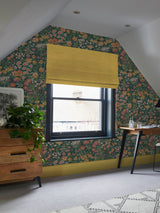 Next Graham & Brown Wallflower Emerald Wallpaper Sample- Buy online at McGrocer
