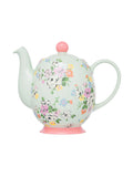 Cath Kidston Green Feels Like Home teapot 900ml - British product
