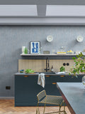 Graham & Brown Armando Light Blue wallpaper sample A4, imported from the UK