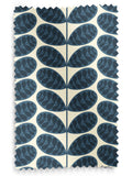 Orla Kiely Whale Blue Botanica Stem roller blinds, imported from the UK