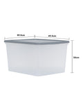 Wham 50L archive storage boxes set of 3, UK version