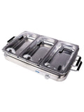 Callow Silver Buffet Warmer with 3 serving trays - British product