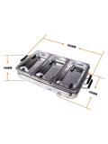 Callow Silver Buffet Warmer with 3 serving trays - British product