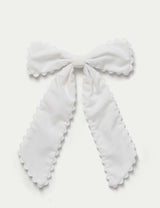 M&S Back To School Scallop Bow Hair Accessory- Buy online at McGrocer