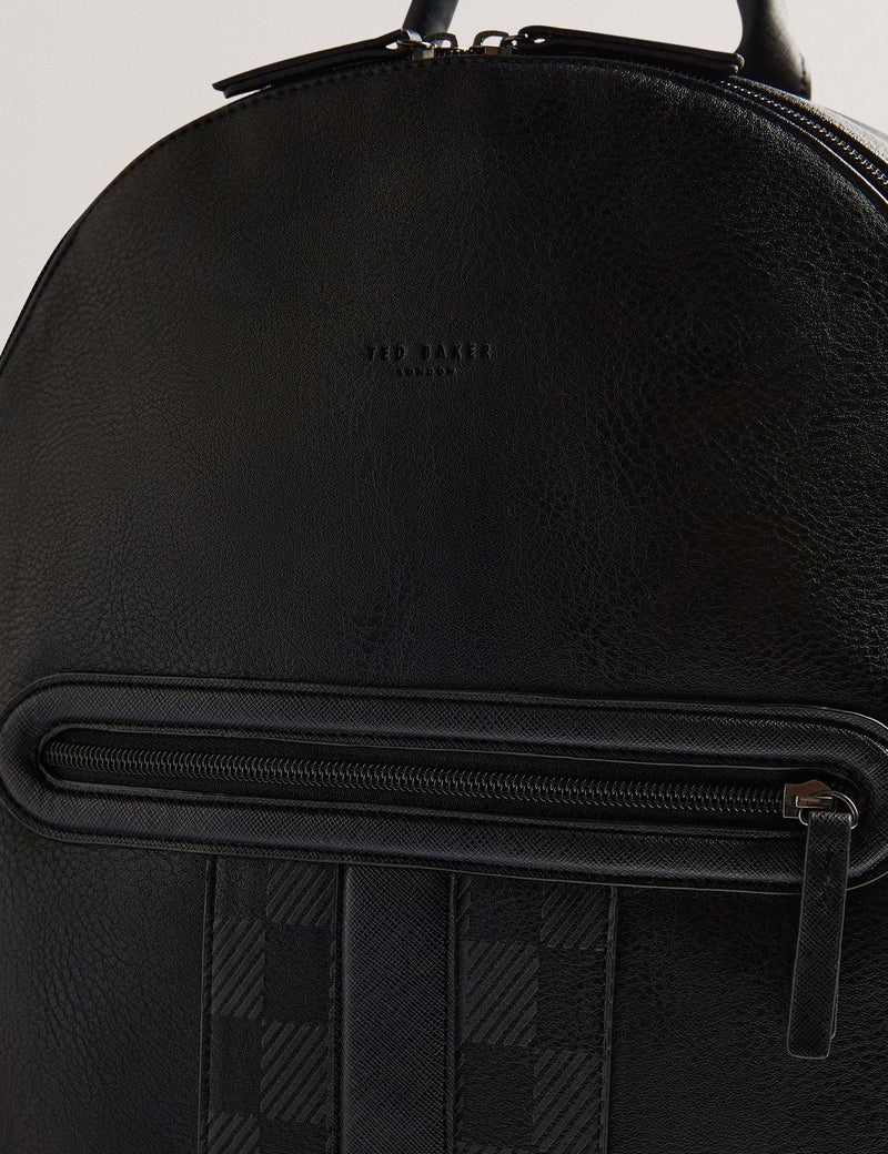 Ted Baker backpack checked pattern polyurethane - British product