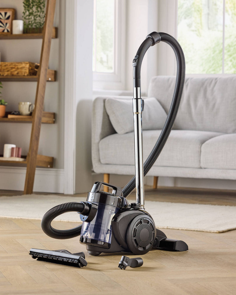 Bagless vacuum cleaner 850W 2L dust container - British product