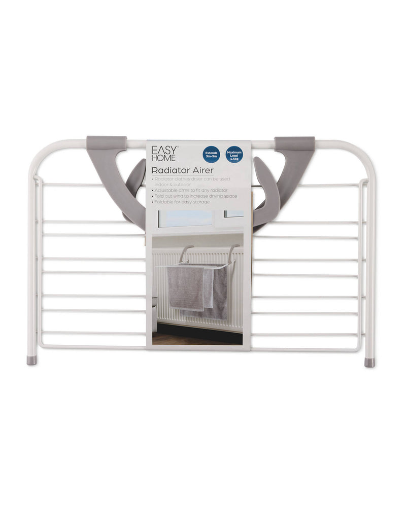 Compact heating balcony dryer with extension, British product