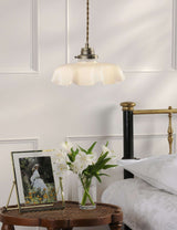 M&S Laura Ashley Banham Fluted Glass Pendant Light- Buy online at McGrocer