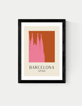 M&S East End Prints Barcelona Framed Art Print Sagrada Família- Buy online at McGrocer