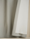 Basketweave eyelet curtains, imported from the UK