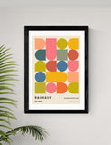 East End Prints Bauhaus Shapes framed art - British product