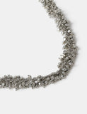 Beaded cluster necklace 410mm iron copper, imported from the UK