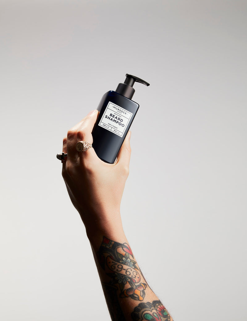 Murdock pH-balansert skjeggshampo uten sulfater 250ml - Britisk produkt