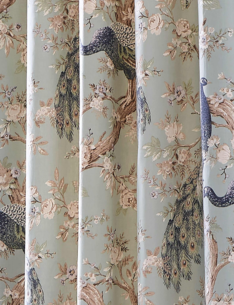 Laura Ashley Belvedere pure cotton eyelet curtains, UK version
