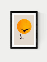 M&S East End Prints Birds In The Sky Framed Art- Buy online at McGrocer