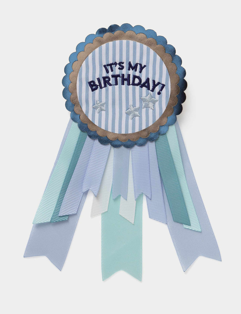 Birthday Circular Badge hair accessory, UK version
