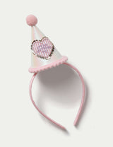M&S M&S Birthday Pink Pom Hat Headband- Buy online at McGrocer