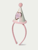 M&S birthday pom hat headband - British product