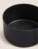Black Aluminium non-stick saucepan 18cm, imported from the UK
