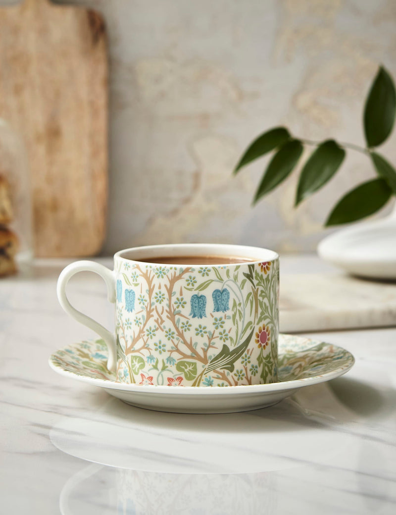Morris & Co Blackthorn cup and saucer set - British product