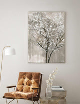 M&S Gallery Direct Blossom Breeze Square Framed Art Extra Large Wall Art- Buy online at McGrocer