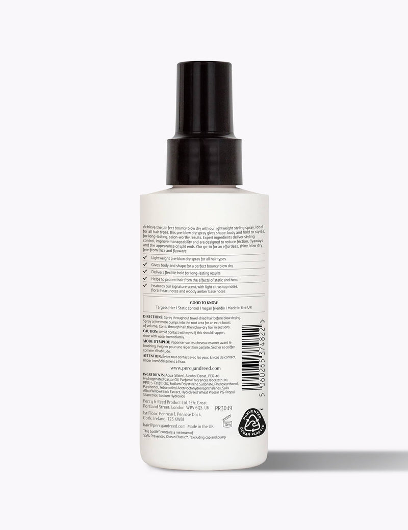 Percy & Reed blow dry spray 150ml - British product