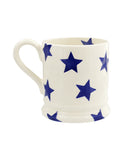 Emma Bridgewater Blue Star Daddy ceramic mug 284ml - British product