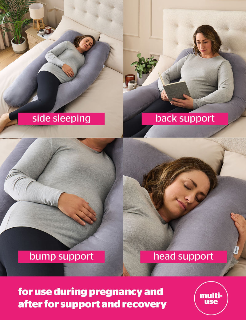 Silentnight U-shaped pregnancy pillow - British product