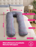 Silentnight U-shaped pregnancy pillow - British product