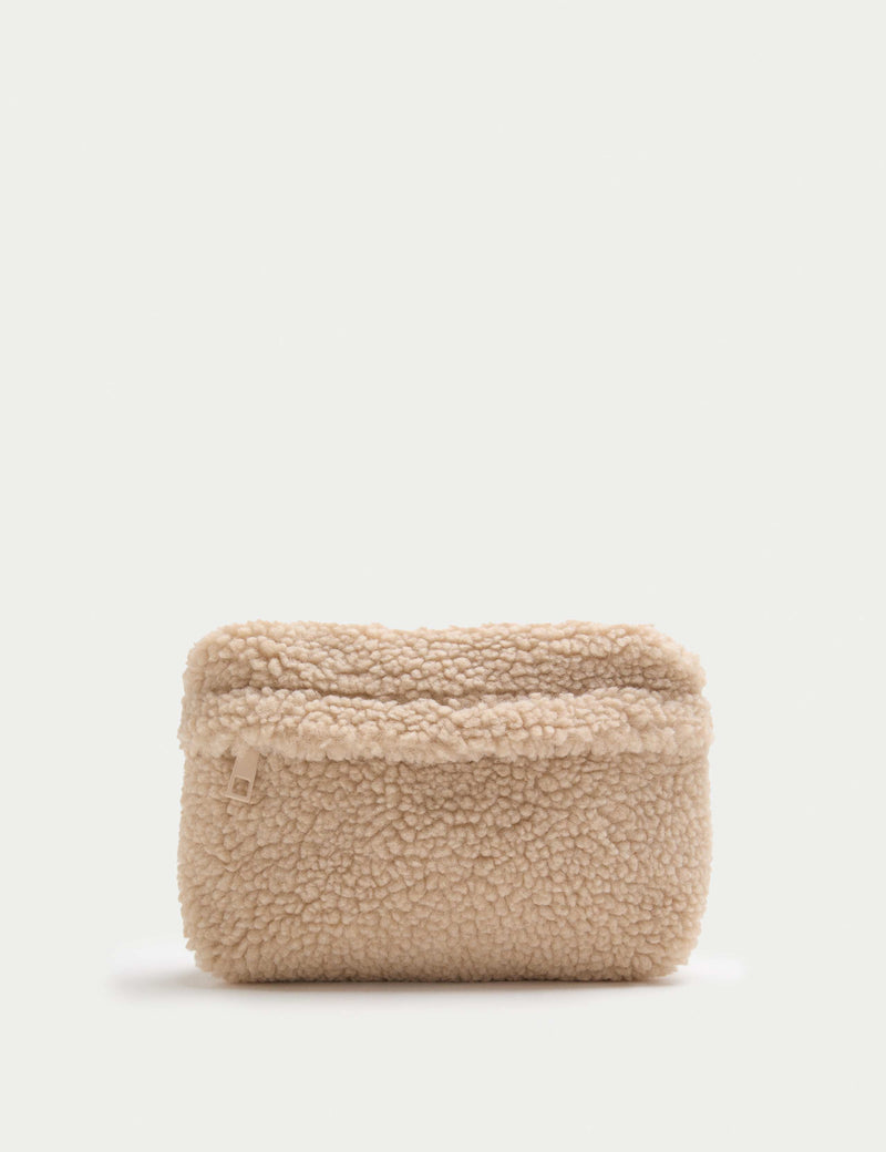 Borg zip up pouch baby changing bag organizer (British brand)