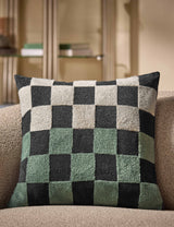 M&S MADE Bouclé Checkerboard Cushion - 50 x 50cm- Buy online at McGrocer