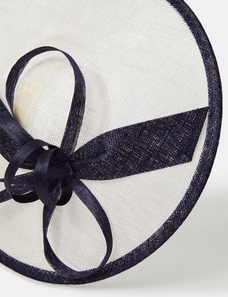 Accessorize Bow Two-Tone Fascinator Headpiece, UK version