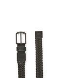 Jones Bootmaker braided leather belt 471mm (British brand)