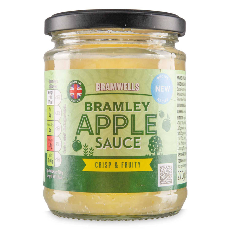 Bramley apple sauce with 70% Bramley apples (British brand)