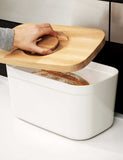Joseph Joseph bread bin with cutting board lid (British brand)